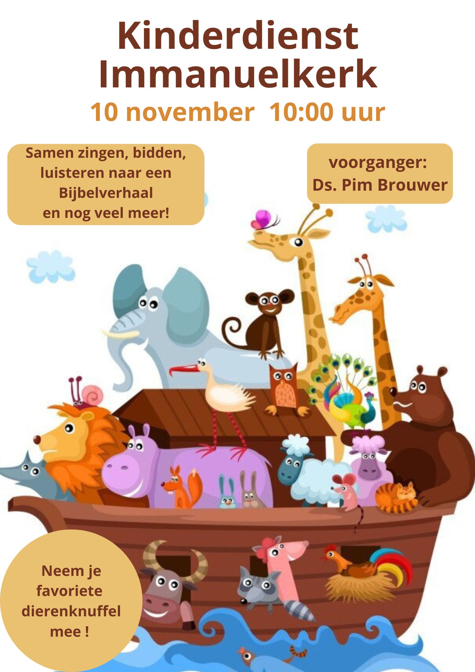 4c1369c416899e7d Kinderdienst Immanuelkerk 10 november 1000 uur